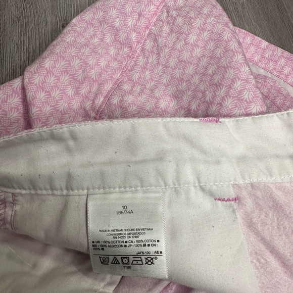 Old Navy - Everyday Shorts - 5” Inseam - Sz 10 - Pink Pineapple - Picture 5 of 5